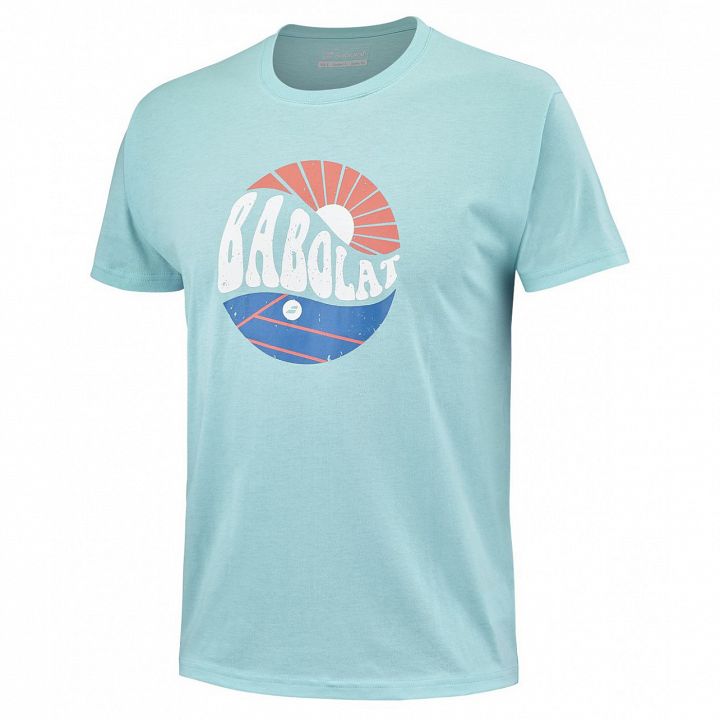 Babolat Exercise Vintage Tee Angel Blue